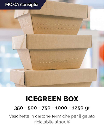 IceGreen Box gelato - packaging gelato