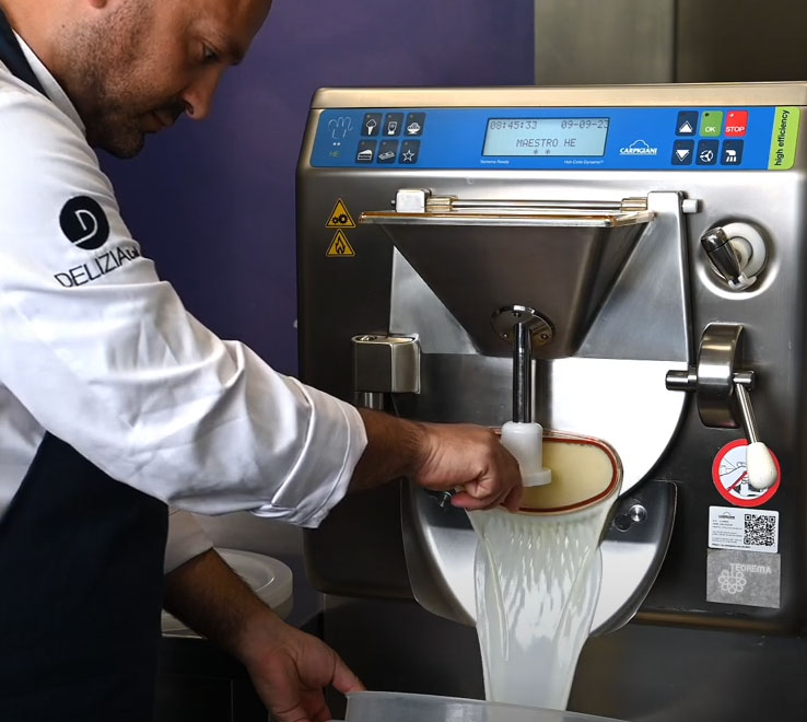 maestro Carpiagini funzioni gelato