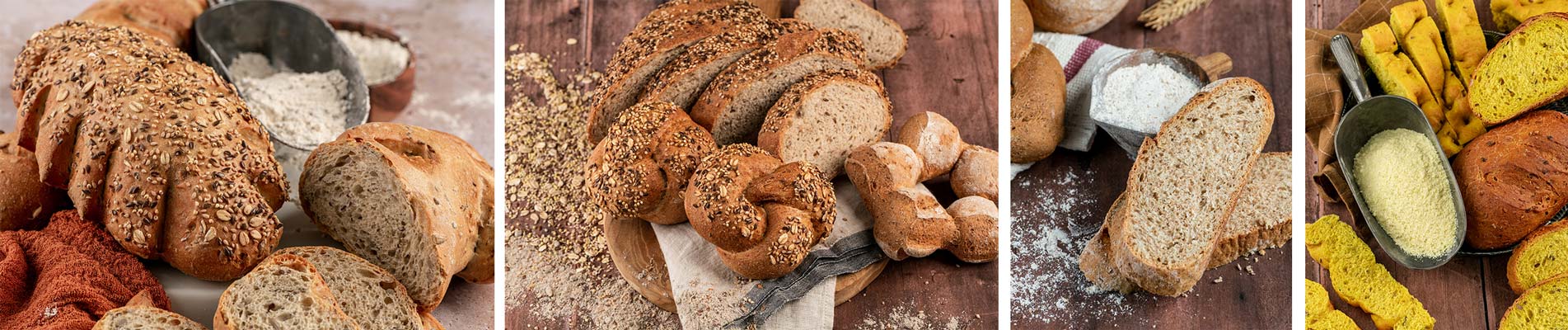 pane con semilavorati Delizia, bilanciati perfettamente per realizzare varie tipologie di pane