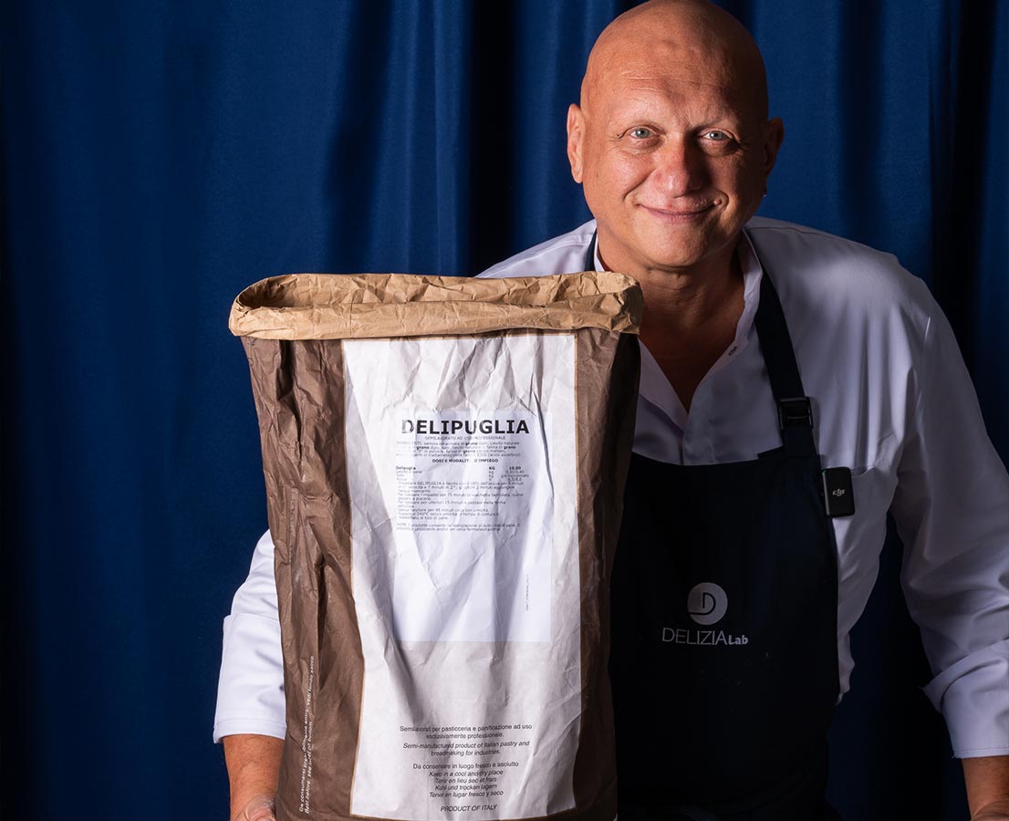 Delipuglia Delizia è una farina prebilanciata che permette di realizzare pane, focaccia e tanto altro