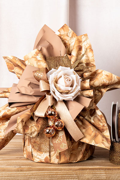 packaging e confezionamento per panettoni artigianali.