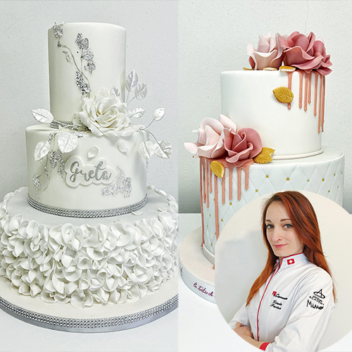 TORTE DA CERIMONIA Tecniche e decorazioni con Giada Farina