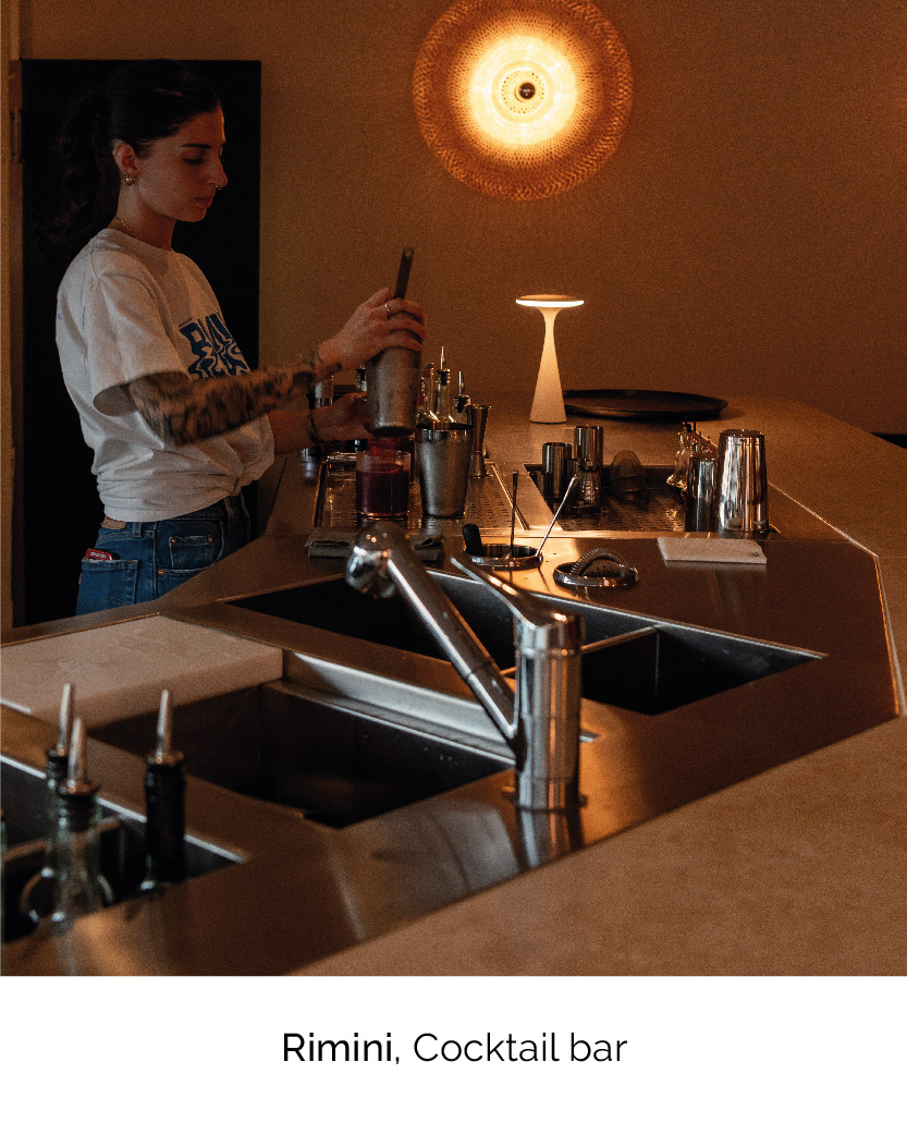 progettazione locali MO.CA Racine Rimini