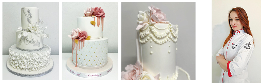 TORTE DA CERIMONIA Tecniche e decorazioni con Giada Farina