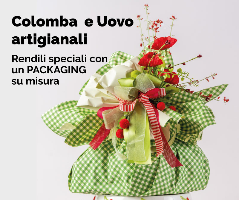 packaging colombe pasquali, confezioni uova di Pasqua, packaging pasquale pasticceria