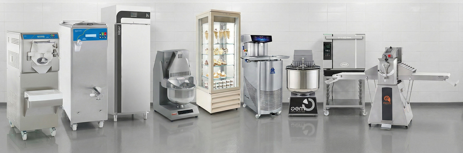 macchinari in promo. showroom o demo in super sconto e pronta consegna. Per pasticceria, panetteria, gelateria, ristoranti e bar.